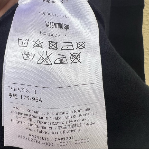 NWT RED Valentino Leopard Intarsia Short-Sleeve Dress, Size Large - Picture 10 of 11